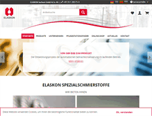 Tablet Screenshot of elaskon.de
